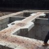 Bể trộn đang xây dựng